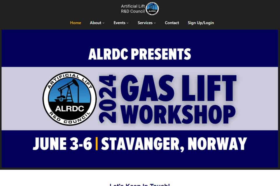 Artificial Lift Research and Development Council by Impeccable Network Services